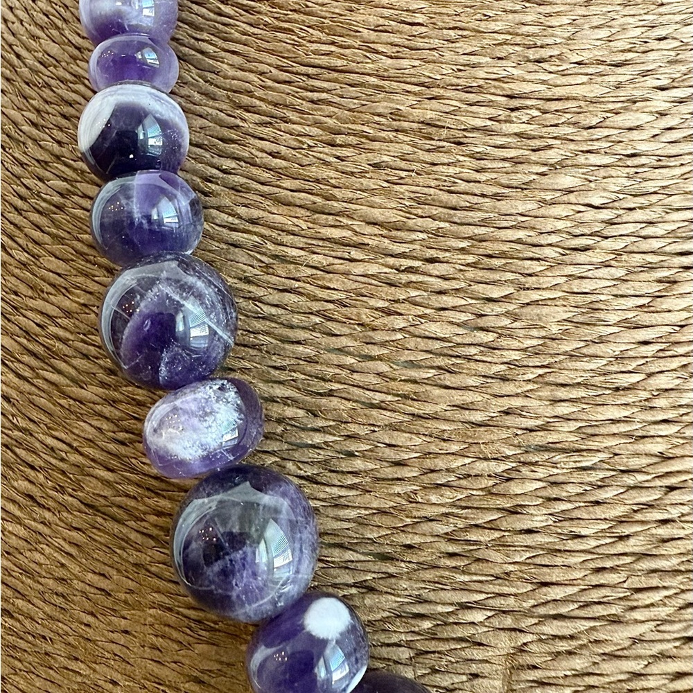 Jay King Graduated Amethyst Bead and Sterling Silver Necklace - Picture 5 of 13
